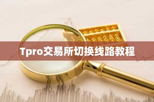 Tpro交易所切换线路教程