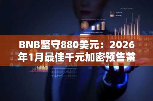 BNB坚守880美元：2026年1月最佳千元加密预售蓄势待发，目标涨幅50倍