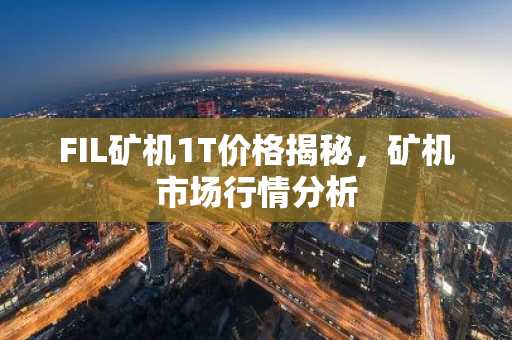 FIL矿机1T价格揭秘，矿机市场行情分析