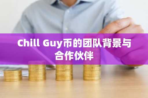 Chill Guy币的团队背景与合作伙伴