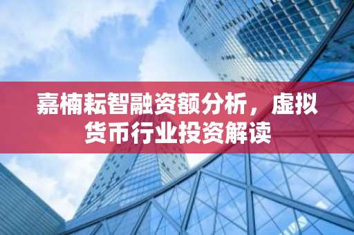 嘉楠耘智融资额分析，虚拟货币行业投资解读