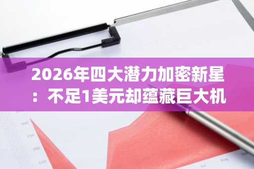 2026年四大潜力加密新星：不足1美元却蕴藏巨大机遇——ZKP、Hedera、Stellar、Kaspa等币种上榜！