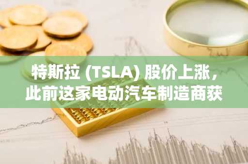 特斯拉 (TSLA) 股价上涨，此前这家电动汽车制造商获得了美国调查的最新进展。