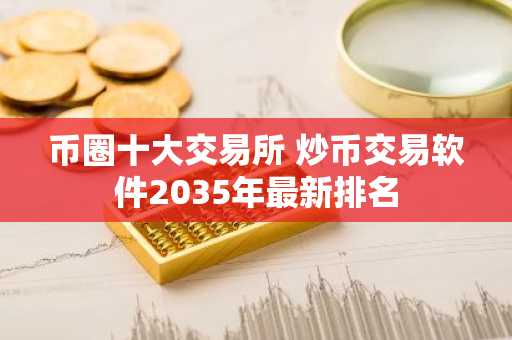 币圈十大交易所 炒币交易软件2035年最新排名