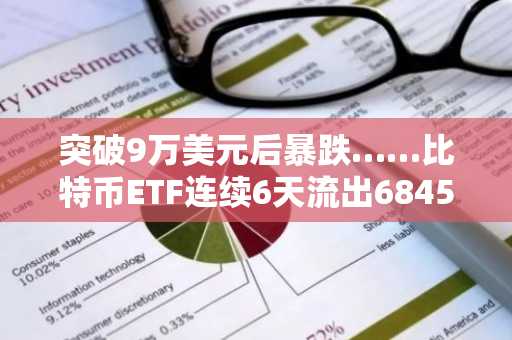 突破9万美元后暴跌……比特币ETF连续6天流出6845亿韩元