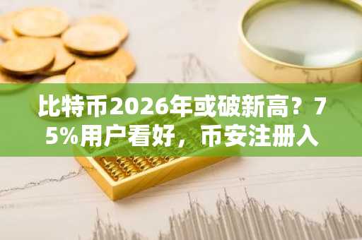 比特币2026年或破新高？75%用户看好，币安注册入口助你把握牛市机遇