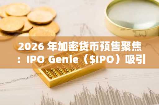 2026 年加密货币预售聚焦：IPO Genie（$IPO）吸引越来越多的投资者关注