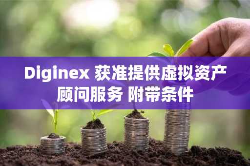 Diginex 获准提供虚拟资产顾问服务 附带条件