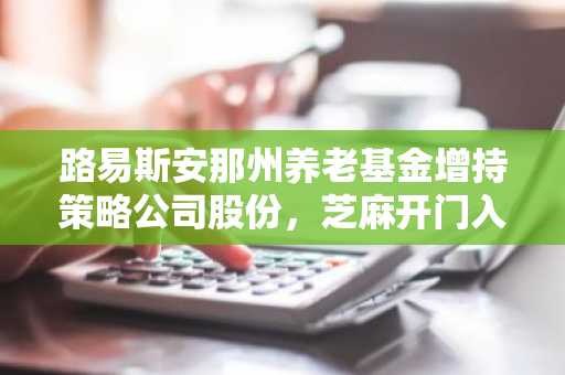 路易斯安那州养老基金增持策略公司股份，芝麻开门入口助力比特币投资新趋势