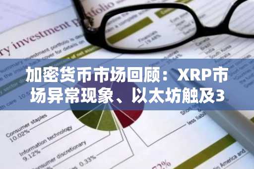 加密货币市场回顾：XRP市场异常现象、以太坊触及3300美元拐点、Shiba Inu 可能达到万亿单位