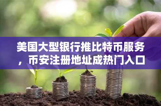 美国大型银行推比特币服务，币安注册地址成热门入口