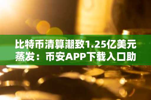 比特币清算潮致1.25亿美元蒸发:币安APP下载入口助你安全交易