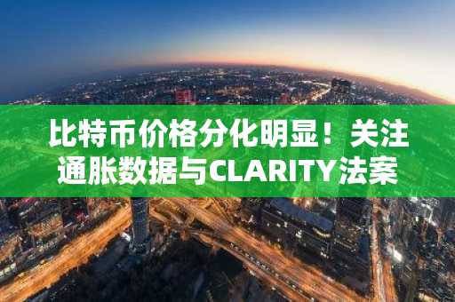 比特币价格分化明显！关注通胀数据与CLARITY法案，币安官方网/欧易OKX注册入口最新地址已更新