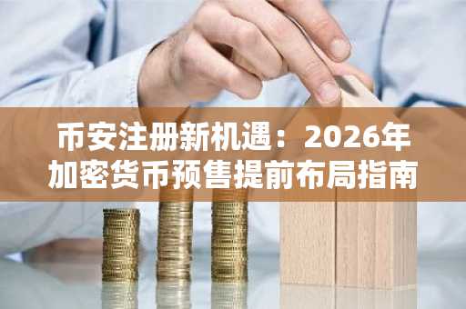 币安注册新机遇：2026年加密货币预售提前布局指南
