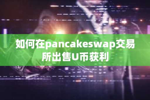 如何在pancakeswap交易所出售U币获利