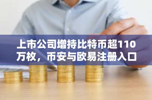 上市公司增持比特币超110万枚，币安与欧易注册入口助你参与资产配置