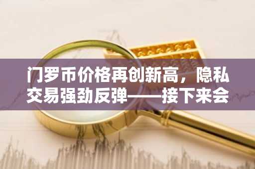 门罗币价格再创新高,隐私交易强劲反弹——接下来会发生什么?