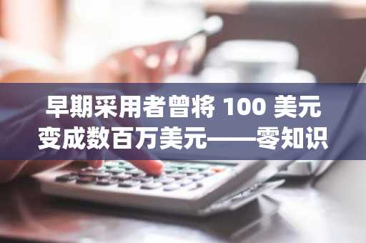 早期采用者曾将 100 美元变成数百万美元——零知识证明 (ZKP) 能否在 2026 年重现历史？