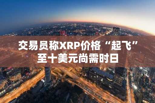 交易员称XRP价格“起飞”至十美元尚需时日