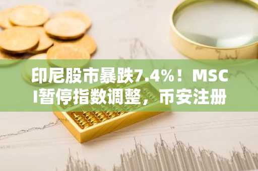 印尼股市暴跌7.4%！MSCI暂停指数调整，币安注册地址快速入口助你把握全球市场机会