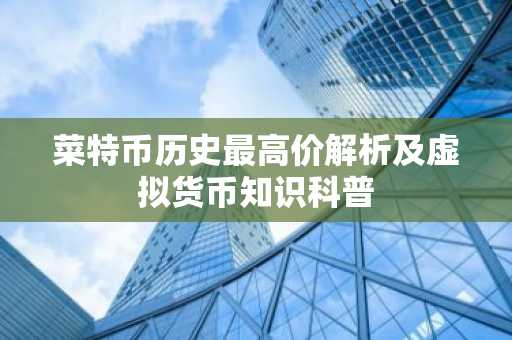 菜特币历史最高价解析及虚拟货币知识科普