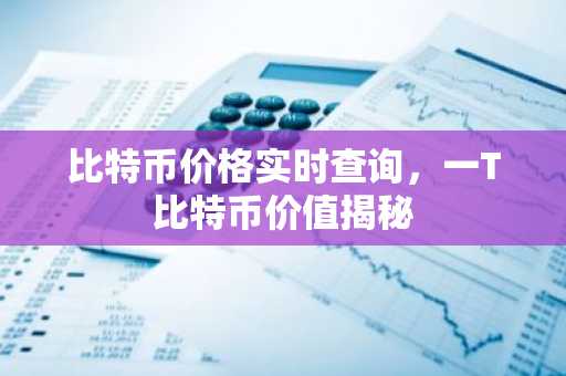 比特币价格实时查询，一T比特币价值揭秘