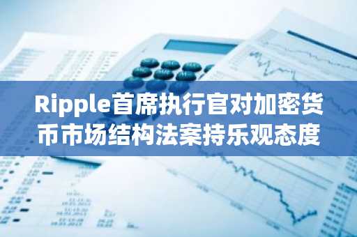 Ripple首席执行官对加密货币市场结构法案持乐观态度