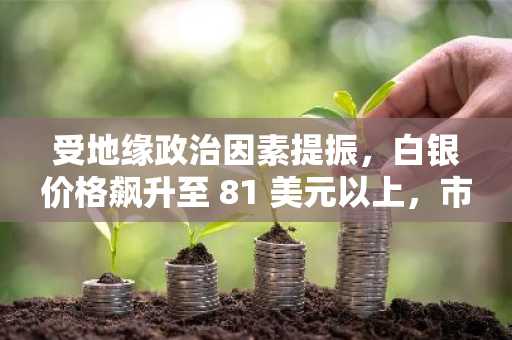 受地缘政治因素提振，白银价格飙升至 81 美元以上，市值逼近英伟达。
