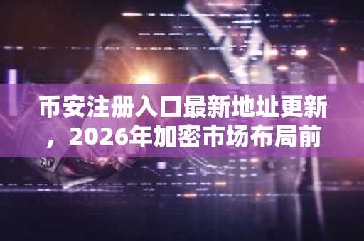 币安注册入口最新地址更新，2026年加密市场布局前瞻