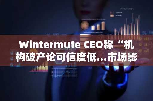 Wintermute CEO称“机构破产论可信度低…市场影响有限”