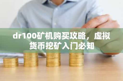 dr100矿机购买攻略，虚拟货币挖矿入门必知