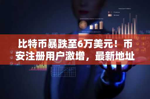 比特币暴跌至6万美元！币安注册用户激增，最新地址已开放