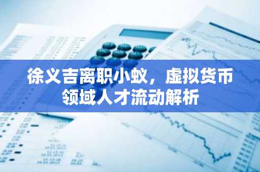 徐义吉离职小蚁，虚拟货币领域人才流动解析