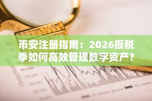 币安注册指南：2026报税季如何高效管理数字资产？