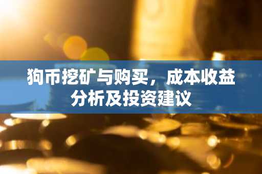 狗币挖矿与购买，成本收益分析及投资建议