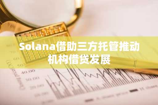 Solana借助三方托管推动机构借贷发展