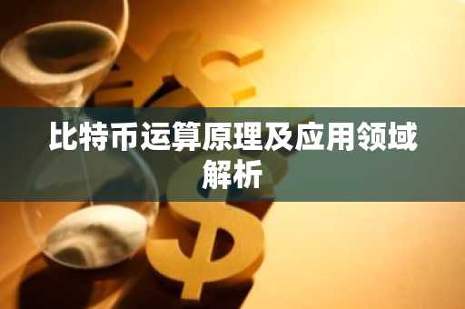 比特币运算原理及应用领域解析