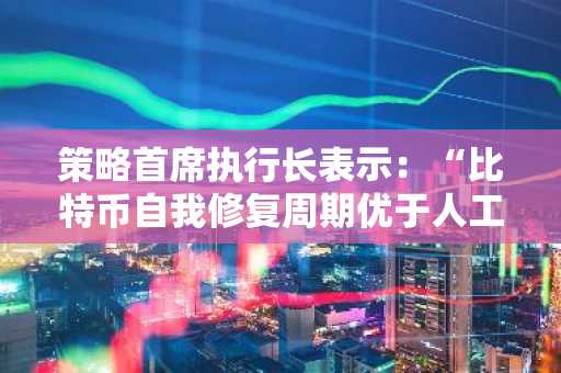 策略首席执行长表示：“比特币自我修复周期优于人工智能终结周期。”