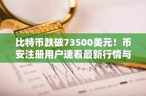比特币跌破73500美元!币安注册用户速看最新行情与交易入口