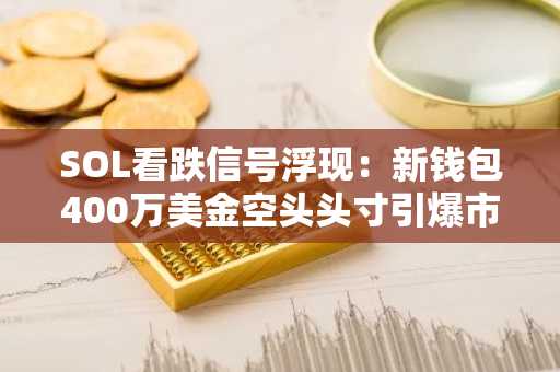 SOL看跌信号浮现：新钱包400万美金空头头寸引爆市场，币安注册入口成关注焦点