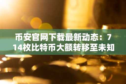 币安官网下载最新动态：714枚比特币大额转移至未知钱包引发市场关注