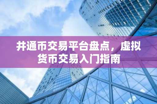 井通币交易平台盘点，虚拟货币交易入门指南