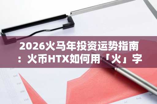 2026火马年投资运势指南：火币HTX如何用「火」字诀抢占先机？