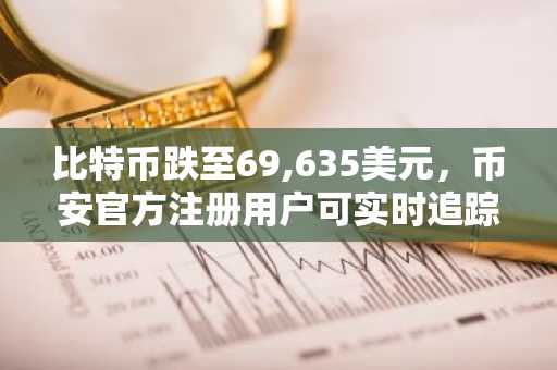 比特币跌至69,635美元，币安官方注册用户可实时追踪机构资金流入