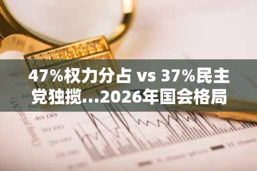 47%权力分占 vs 37%民主党独揽…2026年国会格局将决定特朗普“亲加密货币法案”命运